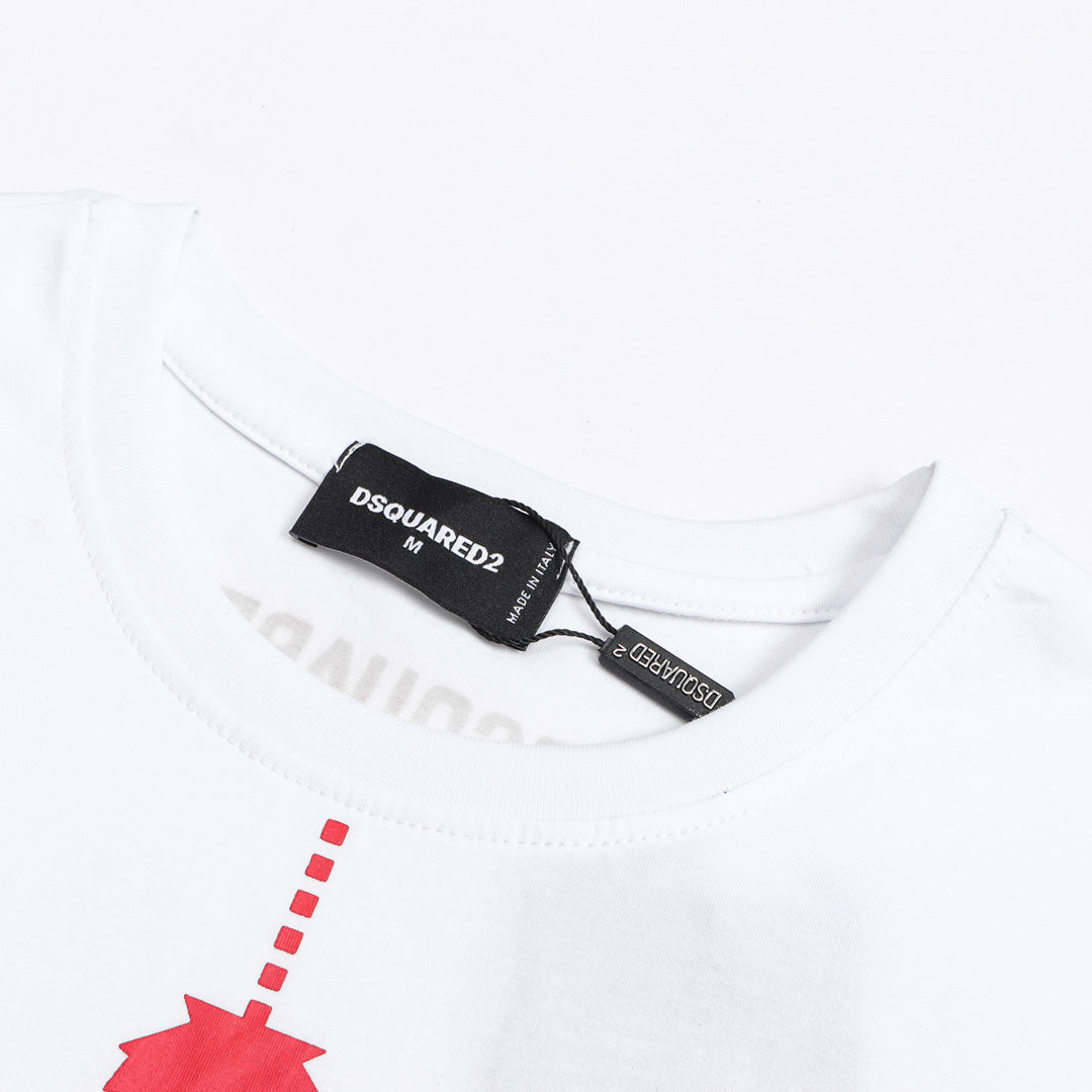 Dsquared2 Maple leaf Cotton T-shirt