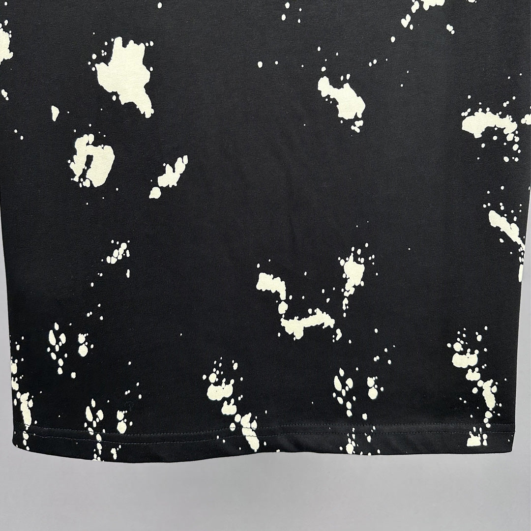 Dsquared2 Graffiti Paint Logo Cotton T-shirt