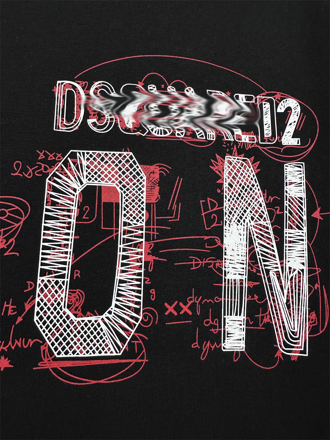 DSQ2 ICON Graffiti T-shirt