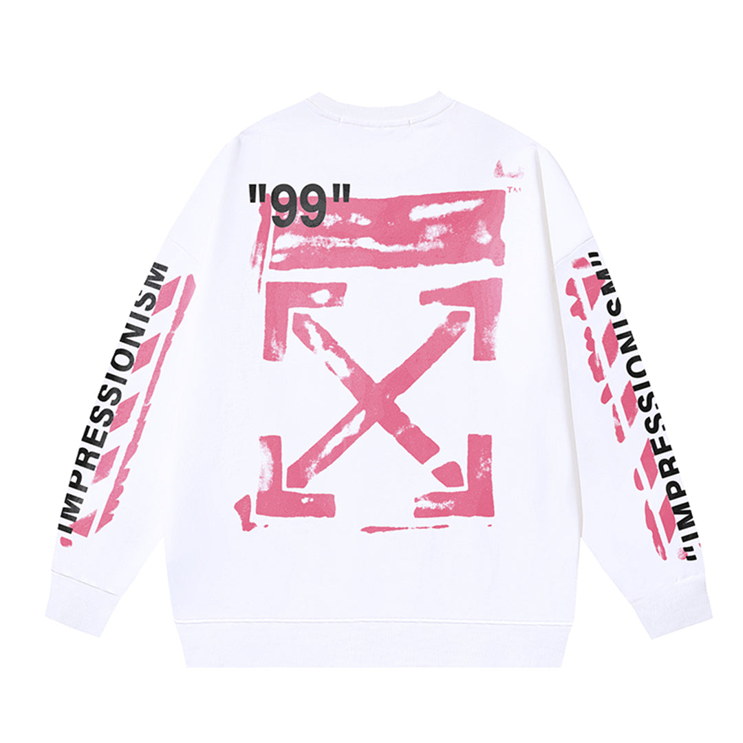 OFF Logo Print Sweatshirt