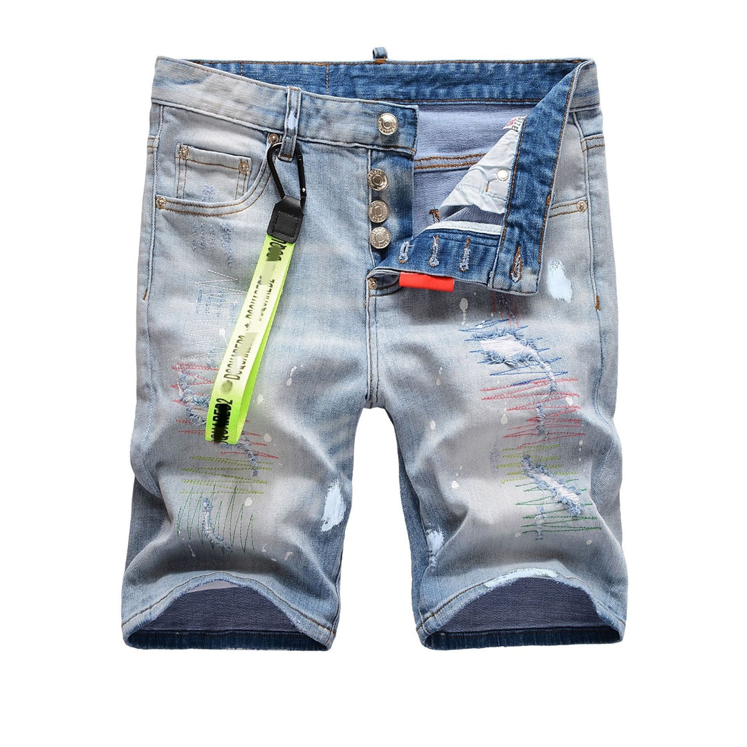 DSQ2 Short Jeans Ripped