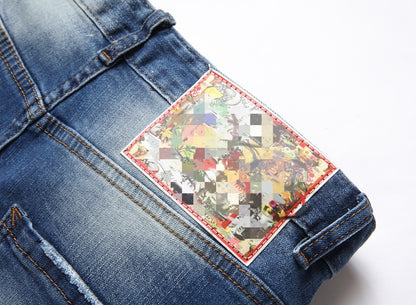 DSQ2 Short Jeans Ripped