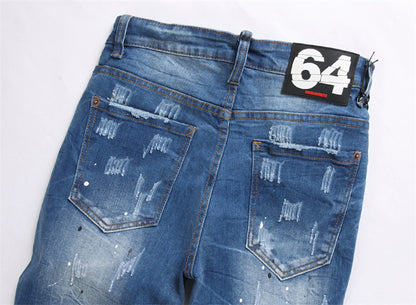 DSQ2 Short Jeans Ripped