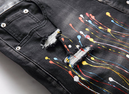 DSQ2 Short Jeans Ripped