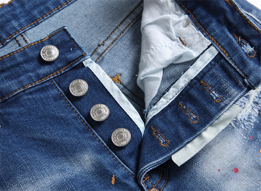 DSQ2 Short Jeans Ripped