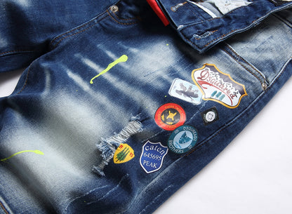 DSQ2 Short Jeans Ripped