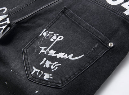 DSQ2 Short Jeans Ripped