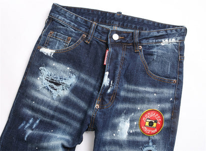 DSQ2 Stamp Ripped jeans