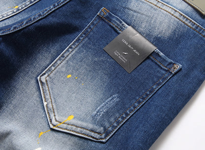 DSQ2 Short Jeans Ripped