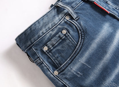 DSQ2 Short Jeans Ripped