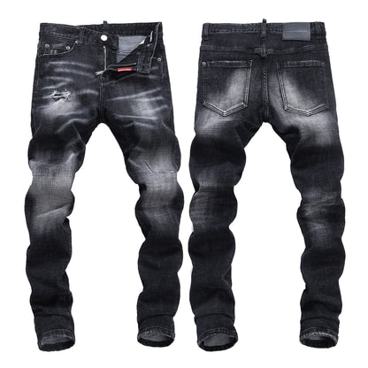 DSQ2 Jeans Black Ripped
