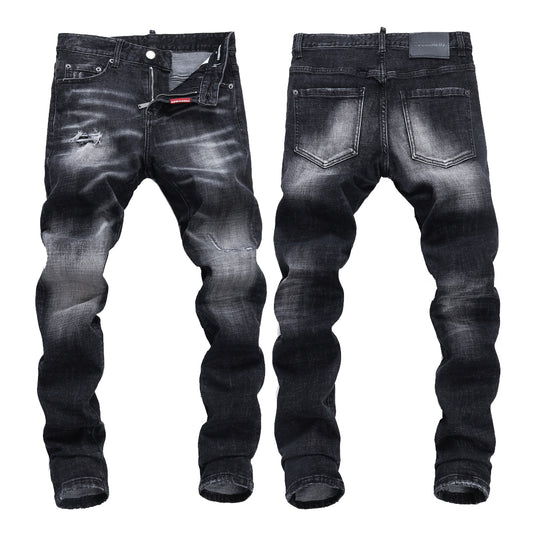 DSQ2 Jeans Black Ripped