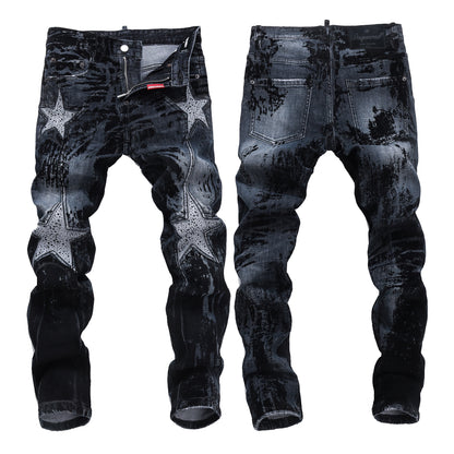 DSQ2 Jeans Black Star