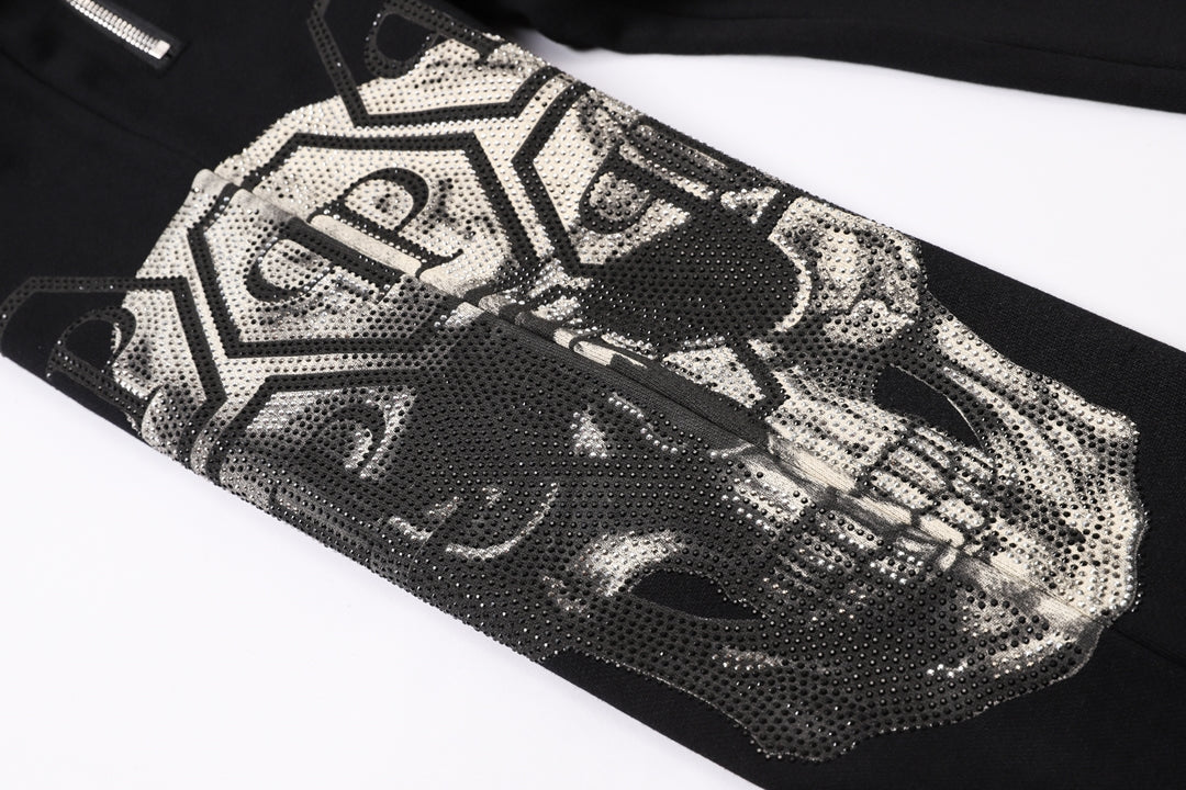 PP Skull Hoodie Jacket Suit