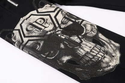 PP Skull Hoodie Jacket Suit