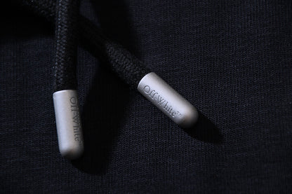 OFF Logo Print Hoodie