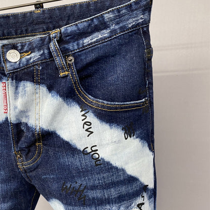 DSQ2 Short Jeans Ripped