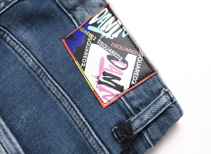 DSQ2 Short Jeans Ripped