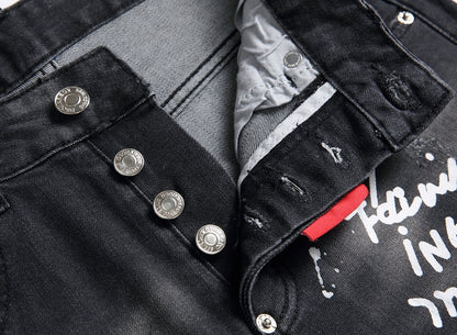 DSQ2 Short Jeans Ripped