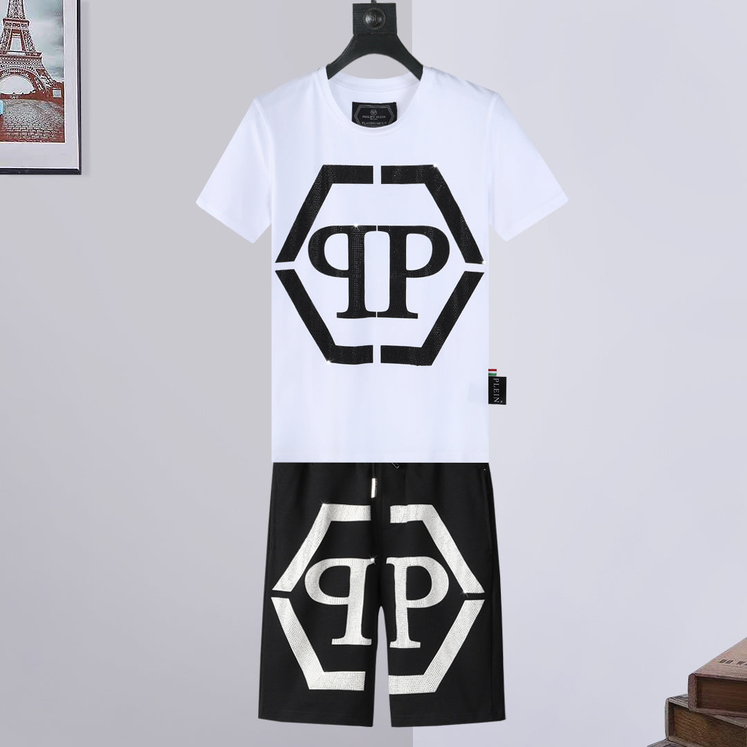 PP T-shirt Shorts Suit
