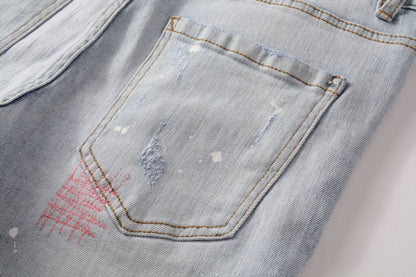 DSQ2 Short Jeans Ripped
