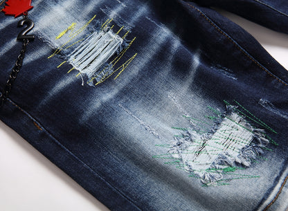 DSQ2 Short Jeans Ripped