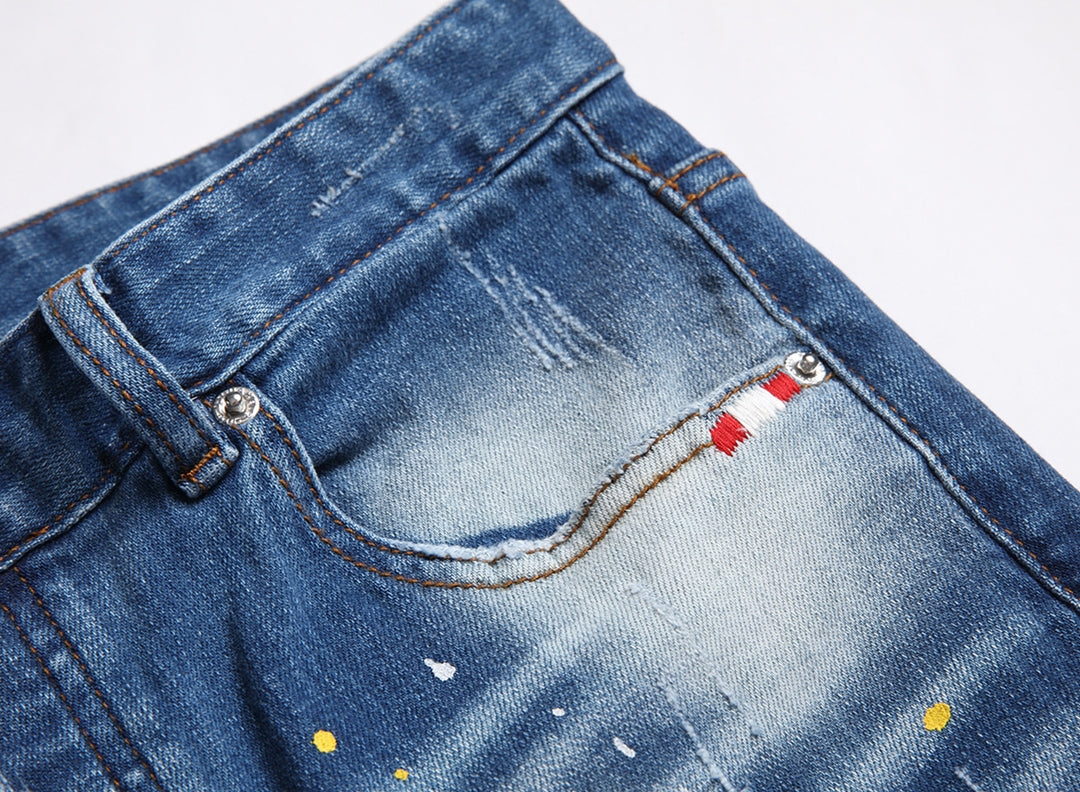DSQ2 Short Jeans Ripped