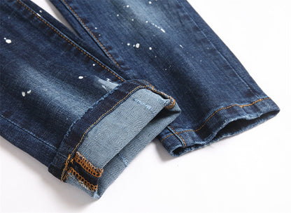 DSQ2 Stamp Ripped jeans