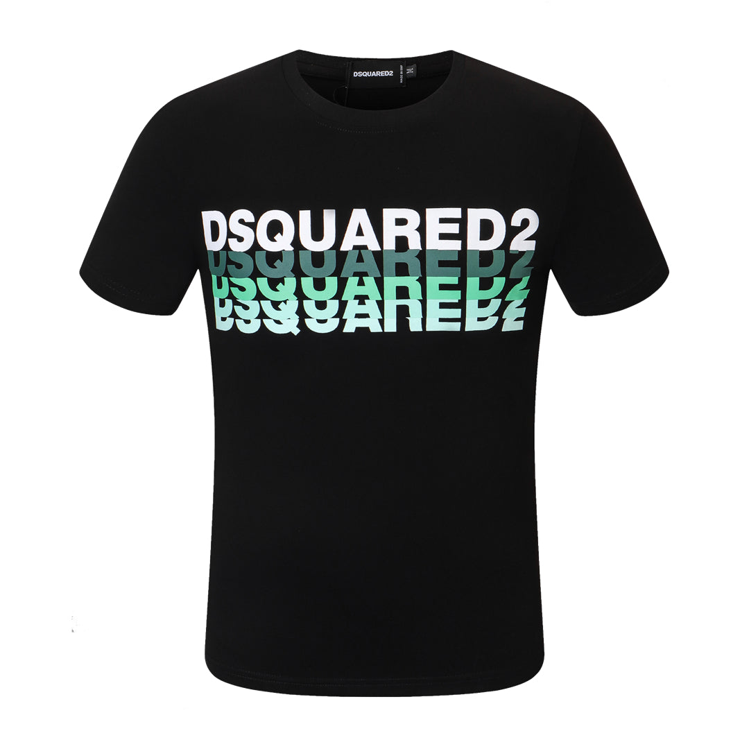Dsquared2 Overlay Logo Cotton T-shirt
