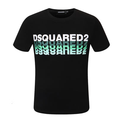 Dsquared2 Overlay Logo Cotton T-shirt