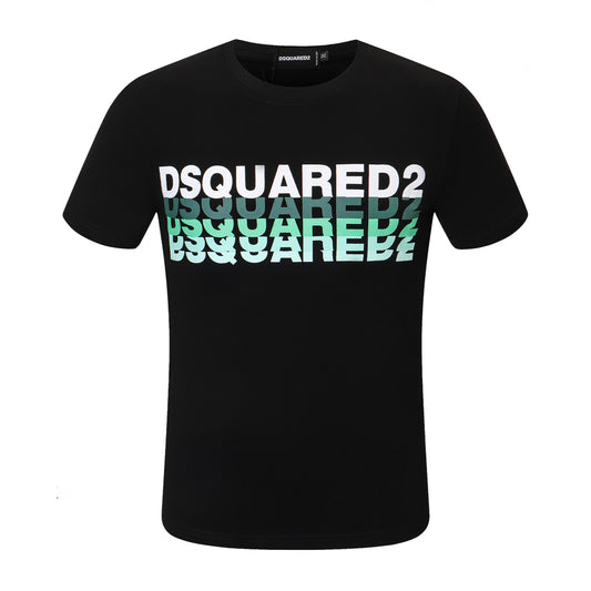 Dsquared2 Overlay Logo Cotton T-shirt