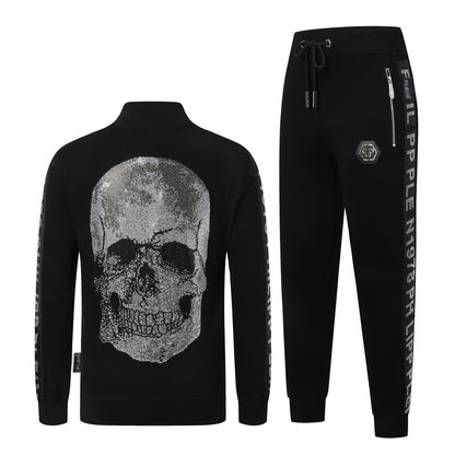 PP Skull Hoodie Jacket Suit