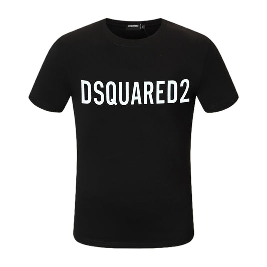 Dsquared2 Logo Black/White Cotton T-shirt