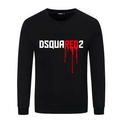 Dsquared2 Blood Logo Cotton Sweatshirt
