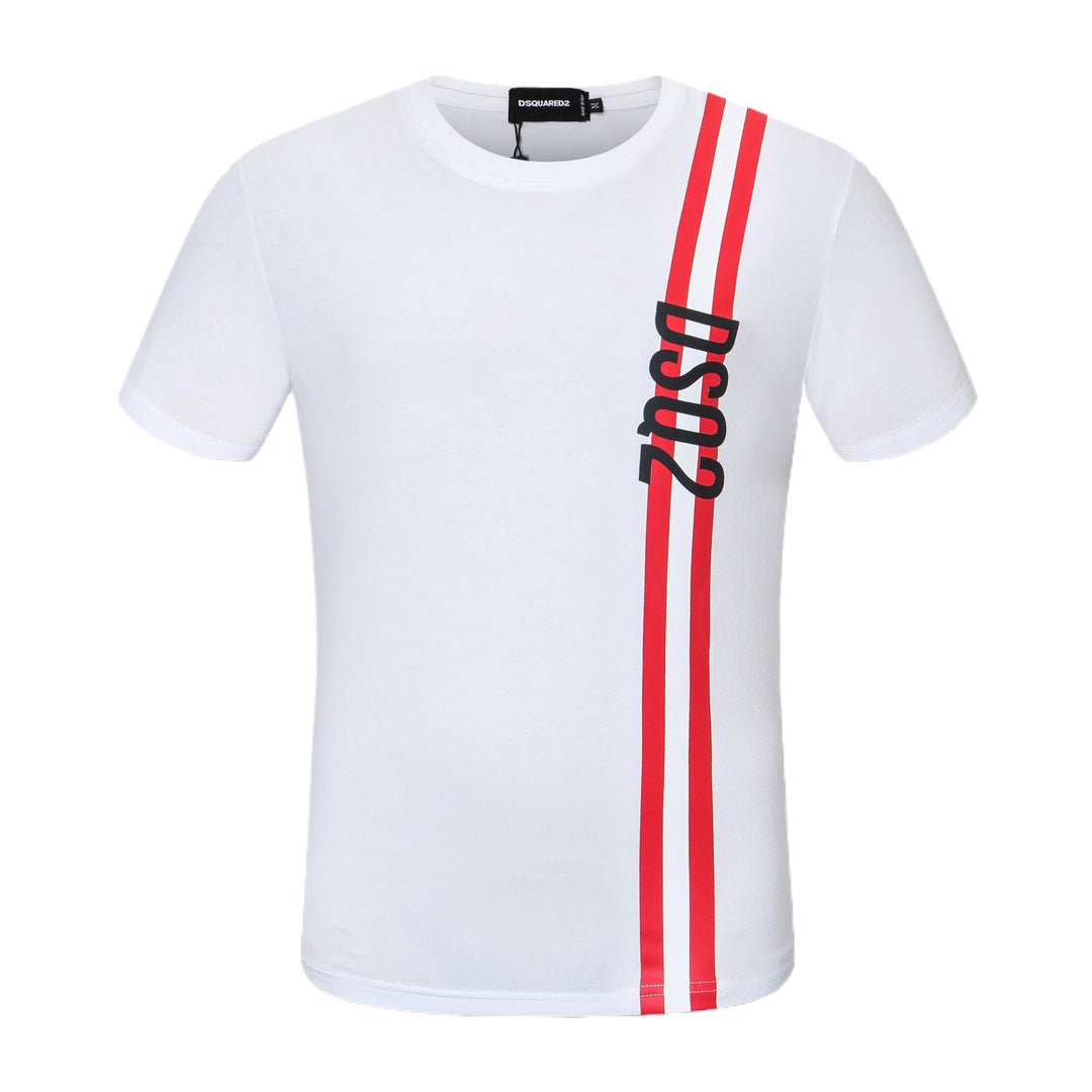 Dsquared2 DSQ2 Stripes Cotton T-shirt