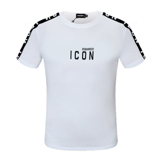 Dsquared2 ICON Shoulder Strap Cotton T-shirt