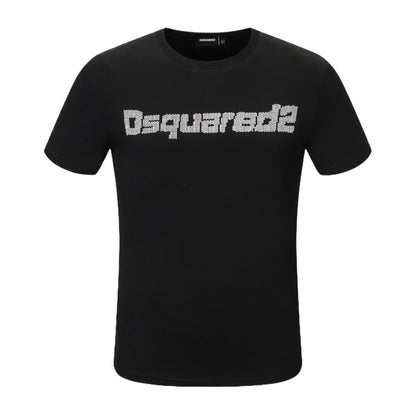 Dsquared2 Logo Black/White Cotton T-shirt