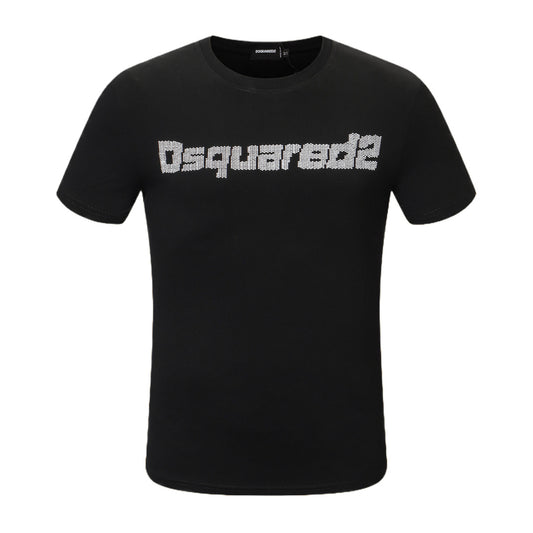 Dsquared2 Logo Black/White Cotton T-shirt
