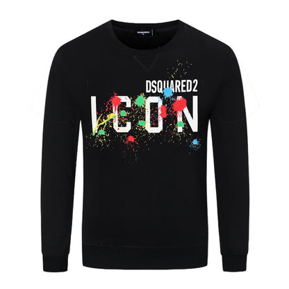 Dsquared2 Paint ICON Cotton Sweatshirt