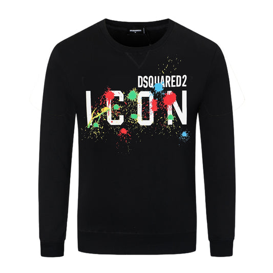 Dsquared2 Paint ICON Cotton Sweatshirt