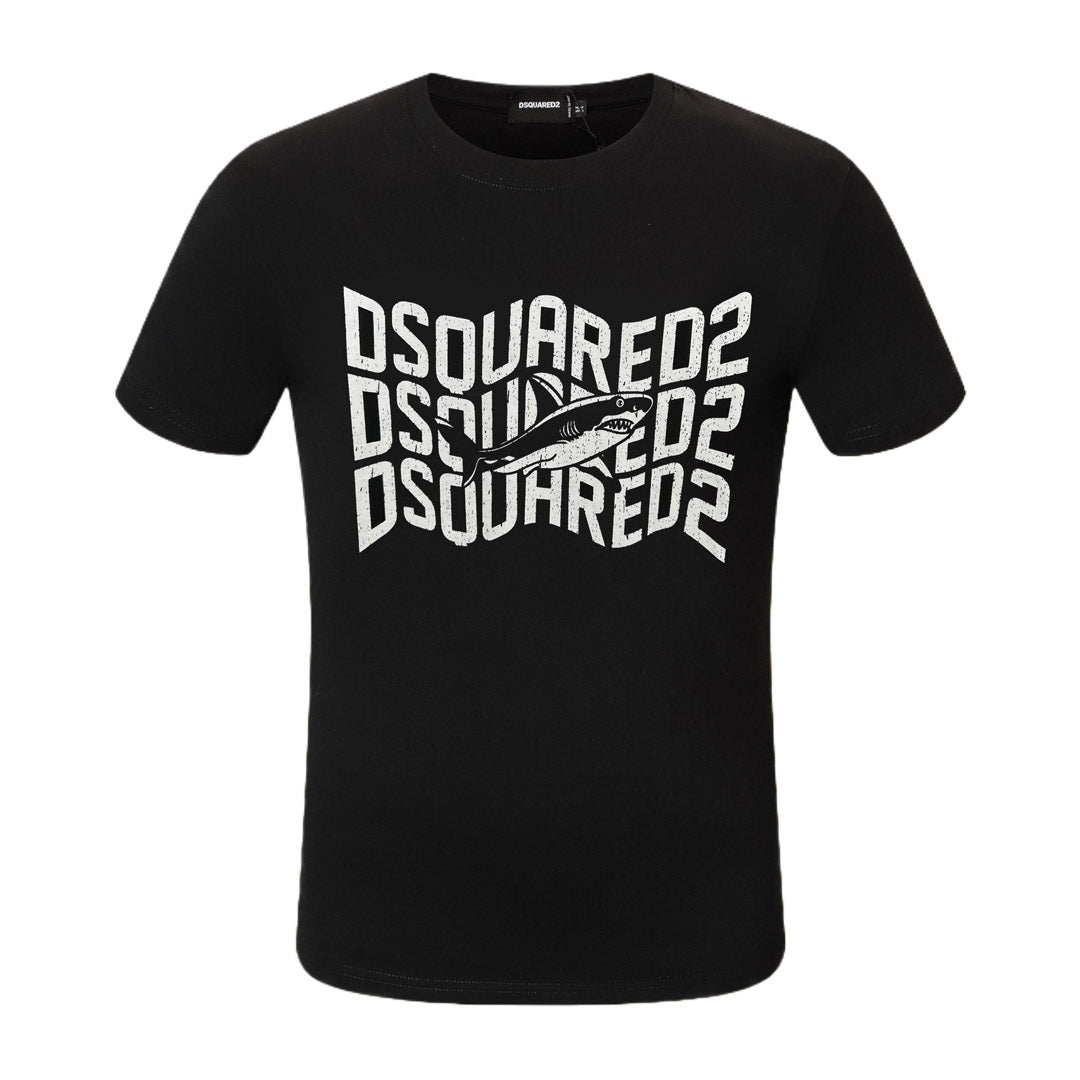 Dsquared2 Shark Logo Cotton T-shirt