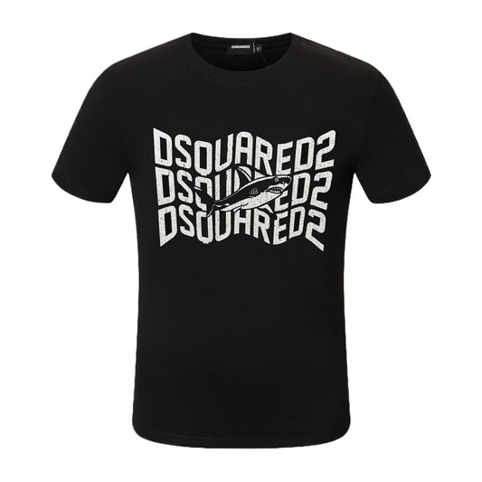 Dsquared2 Shark Logo Cotton T-shirt