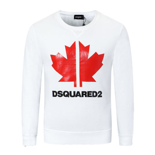 Dsquared2 Maple Leaf Logo Cotton Sweatshirt