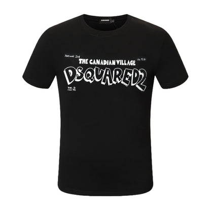 Dsquared2 Logo Print Cotton T-shirt