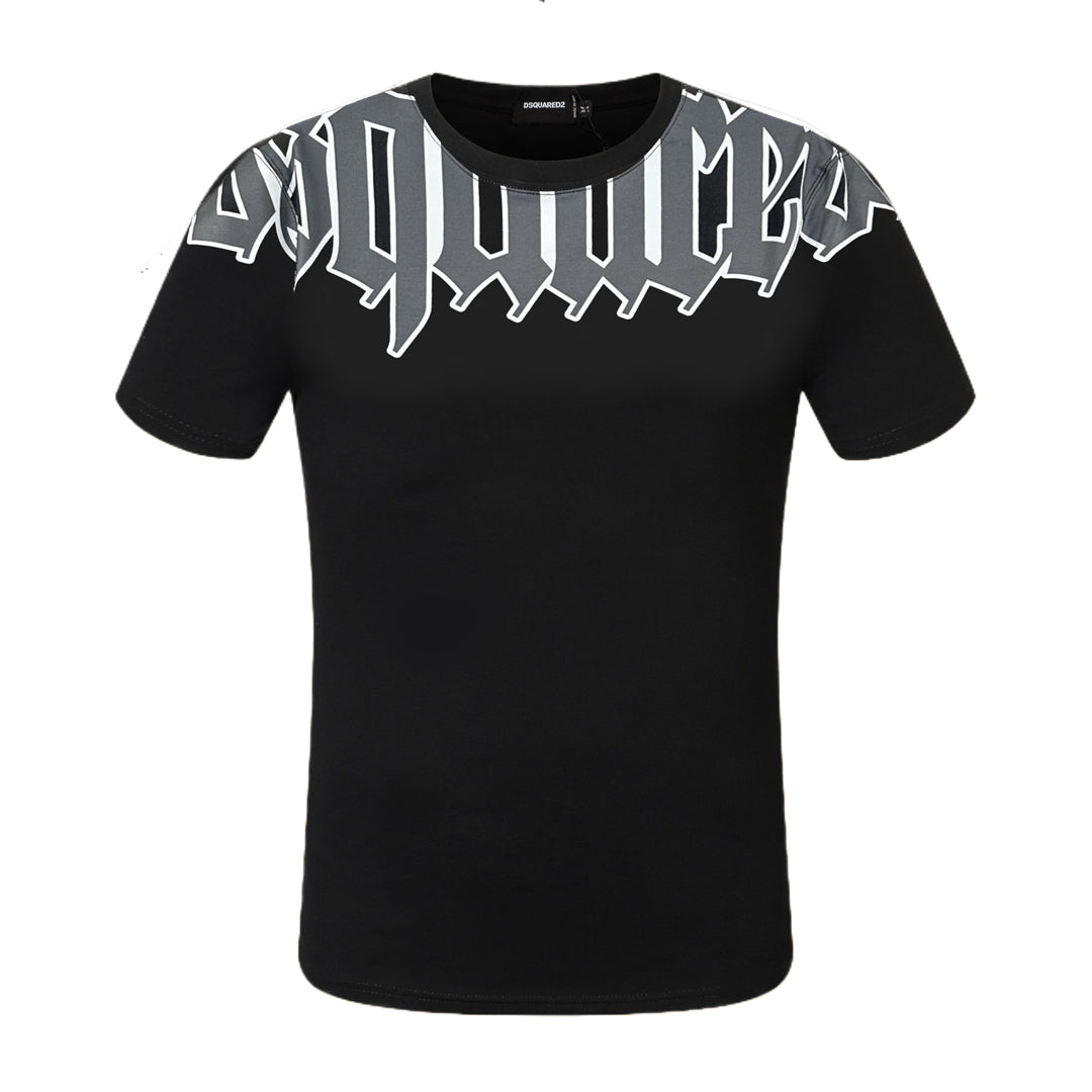 Dsquared2 Logo Shoulder Wrap Cotton T-shirt