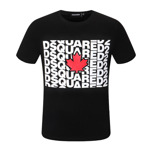 Dsquared2 Maple leaf Cotton T-shirt