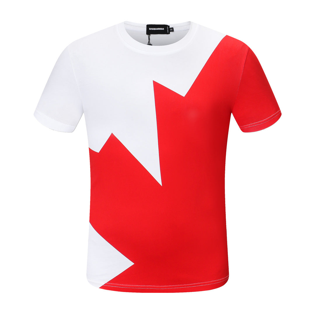 Dsquared2 Maple leaf Cotton T-shirt