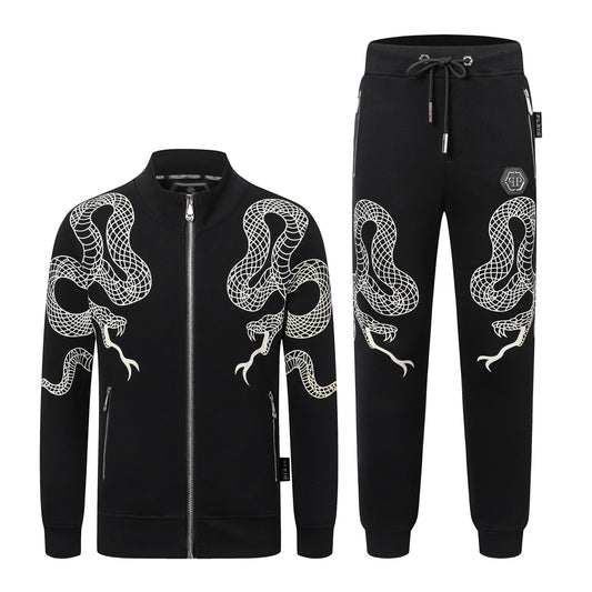 PP Snake Hoodie Jacket Suit