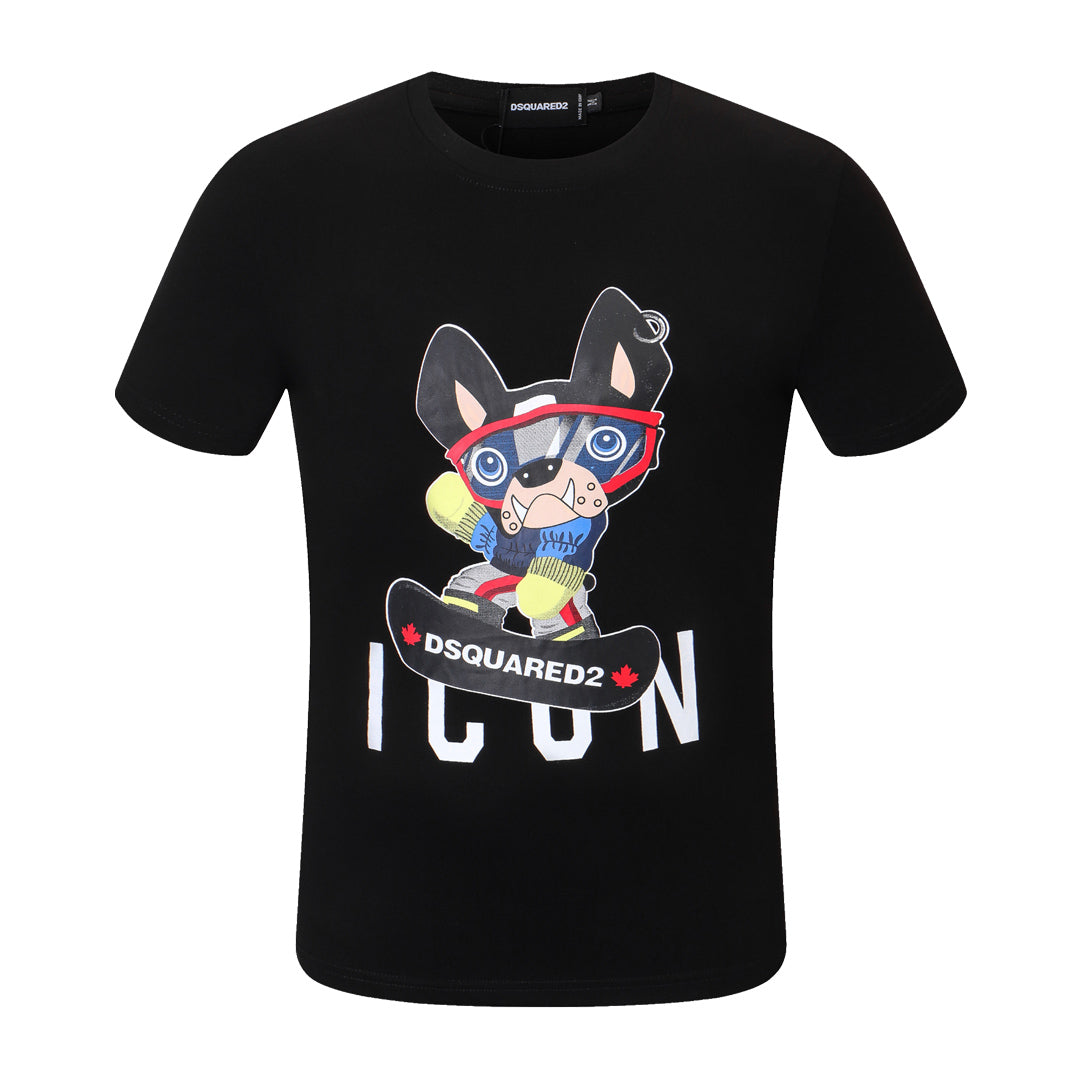 Dsquared2 Skateboard ICON Cotton T-shirt