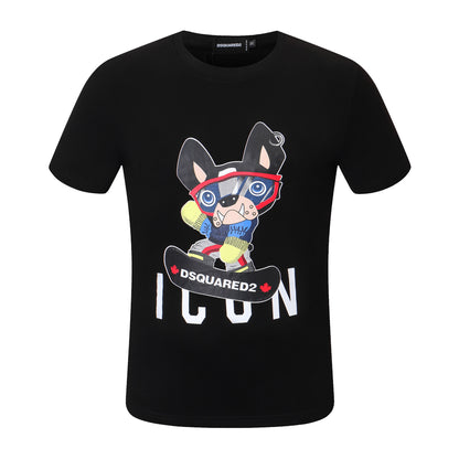 Dsquared2 Skateboard ICON Cotton T-shirt